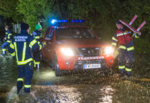 Hochwasser: Feuerwehren auch im Land ob der Enns tagelang im Dauereinsatz