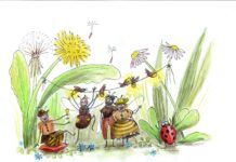 Wildbiene „Sandy“ erklärt die Zusammenhänge in der Natur