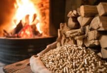 Holz statt fossiler Energieträger