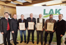 Ehrungen für jahrzehntelangen Einsatz in der Land- und Forstwirtschaft