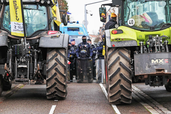 Protest in Straßburg, Nov. 24