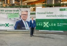 Der Landeshauptmann im Mittelpunkt