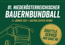 Bequem und sicher zum Bauernbundball nach Wien