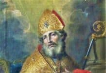 Der heilige Nikolaus ist ein Freund der Kinder