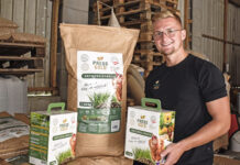 Gepresstes Gold für Felder und Gärten