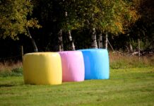 Bunte Ballen für den guten Zweck