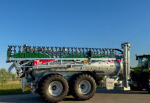 Bodennahe Gülleausbringung mit dem Skatemaster