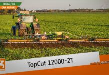 Ultraflache Bodenbearbeitung mit Schneidwalzenkombination TopCut