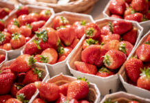 Königin der Beerenfrüchte hat jetzt wieder Saison