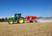 Mit Kalk gegen Wind- und Wassererosion