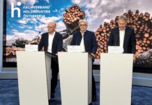 Österreichs Holzindustrie: Weniger Produktionswert und Beschäftigte