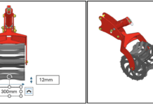 Weitere Andruckrollen für den Kultistrip