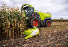 Feldhäcksler für bis zu 500 Tonnen pro Stunde